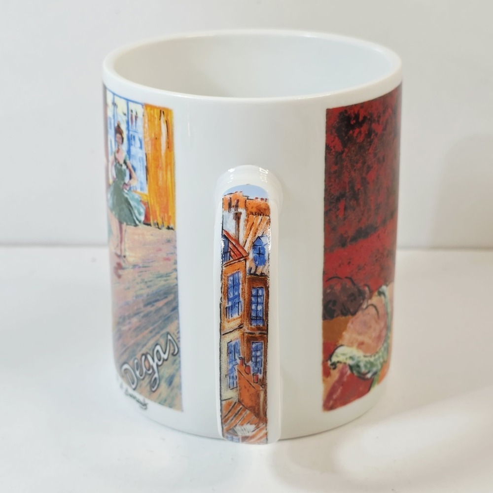 Vintage Chaleur Master Impressions Edgar Degas Ballet Art Coffee Tea Mug Cup - Picture 5 of 7